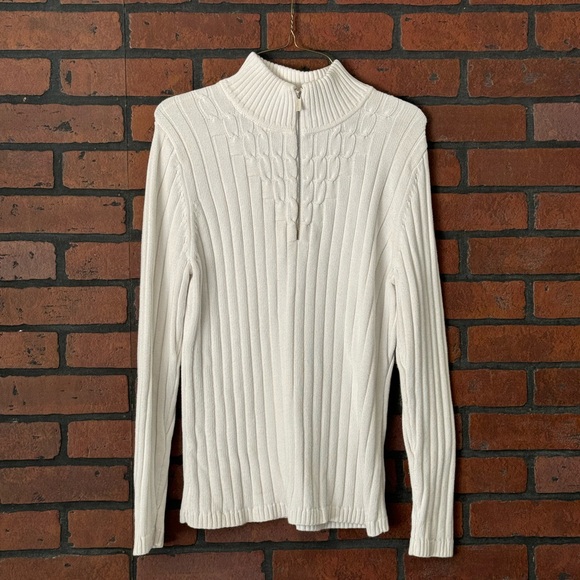 Liz Claiborne Cable Knit Pullover - Picture 1 of 4